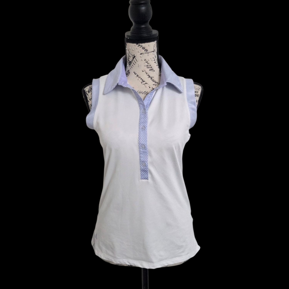Adidas Women's Golf Fitted Polo Tank Top (AI02)